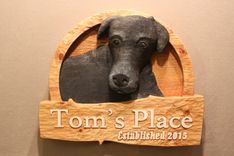 Dog Signs | Pet Signs | Cat Signs | Dog Memorials | Pet Memorials | Custom Carved Wood Signs 1 small