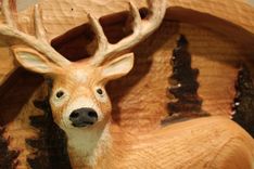 Custom Carved Wood Signs | Deer Signs | Cabin Signs | Rustic Signs | Cottage Signs 6 small