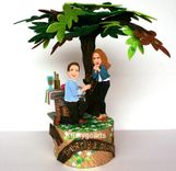 Engagement Wedding Cake Topper Look Alike 4 small