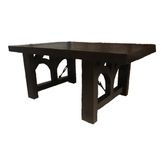 Rustic Farmhouse Beam Dining Table 1 small