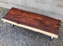 Modern Natural Edge Desk 1 small