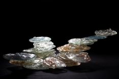 Recycled Glass Sculptures 3 small