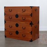 Kiri Wood Japanese Style Clothing Chest, Isho Dansu, Tansu 3 small