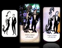 Wedding Cake Topper, Lgbt Wedding Cake Topper, Wedding Champagne Glasses 3 small