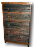 Reclaimed Barn Wood Dresser 5 Drawer 1 small