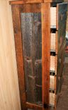 Reclaimed Barn Wood Dresser 5 Drawer 3 small