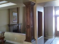 Dining Room Hutch And Pillars 2 small