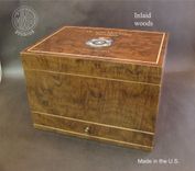 Handcrafted Inlaid Custom Humidor Hd75-1  With Free Shipping. 1 small