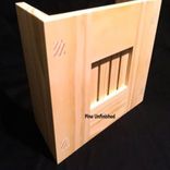 Wood Doorbell Chime Cover (Mission/Craftsman Style) - Classic Charm For Your Entryway 4 small