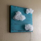 Clouds In The Sky! Light Up Canvas Painting 2 small