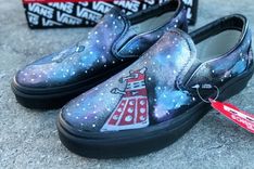Doctor Who "Tardis And Dalek" Galaxy Vans (Or Toms) 1 small