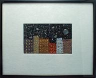 Bead Embroidered Painting 1 small