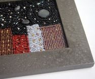 Bead Embroidered Painting 5 small