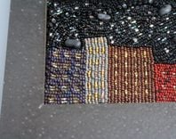 Bead Embroidered Painting 3 small