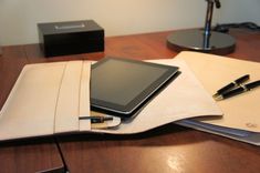 Leather Tablet Case (Ipad, Kindle, Nook, Etc) 2 small