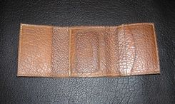 Buffalo Leather Trifold Wallet 1 small