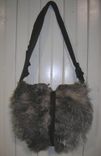 Woman's Wooly Shoulder Purse 5 small