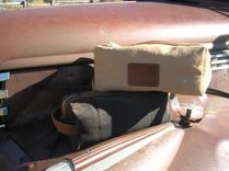 Man's Leather Dopp Kit/Shaving Kit 3 small