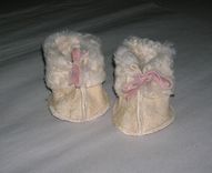 Baby-Infant Booties Wool 2 small
