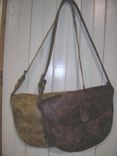 Antique Buffalo Leather Purse 11 small