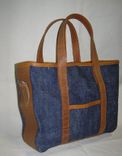 Cane Denim Tote Bag 3 small