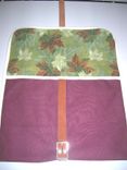 Laptop Case Burgundy Canvas 3 small