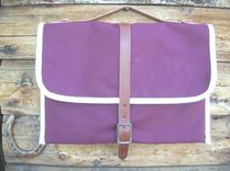 Laptop Case Burgundy Canvas 4 small