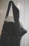 Wooly Leather Shoulder Purse 2 small