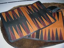 Leather Backgammon Set 3 small