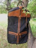 Western Garment Bag - Buffalo Leather 1 small