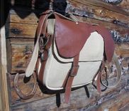 Leather Custom Messenger Bag 1 small