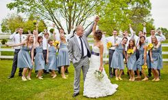 Free-Style Bridesmaid & Junior Bridesmaids / Flower Girl Dresses 4 small