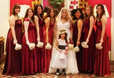 Long Convertible Bridesmaids Dresses -- 300 Colors Available 1 small