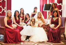 Long Convertible Bridesmaids Dresses -- 300 Colors Available 2 small