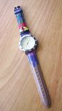 Hand Painted Custom Leather Band Wrist Watch "Sweetest Desire" 1 small