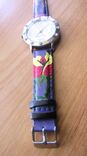 Hand Painted Custom Leather Band Wrist Watch "Sweetest Desire" 4 small