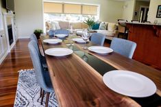Live Edge Epoxy Table, Epoxy Dining Table 4 small