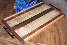 Three Wood Serving Tray 1 small