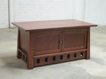 Arts-And-Crafts Pagoda End Tables 3 small
