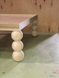 Ottoman - Ball Legs 2 small