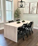 Modern Dining Table | Oak Dining Table | Waterfall Dining Table 4 small