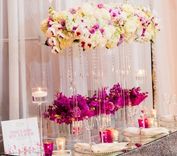 Acrylic Table Stand / Centerpiece - Hand Crafted, Custom Sized 1 small