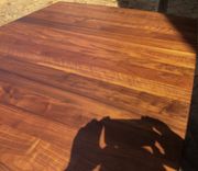 Solid Walnut Buffet With Matching Walnut Extension Table 6 small