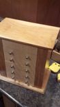 5 Drawer Jewelry Box With Birds Eye Maple 4 small