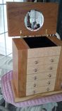 5 Drawer Jewelry Box With Birds Eye Maple 5 small