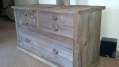 Barn Wood Tv Stand 2 small