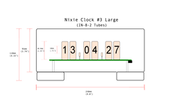Glass Nixie Clock In-8-2 Model 4 small