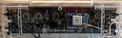 Gps Time Sync Nixie Clock In-8-2 With Blue Floor Leds 5 small