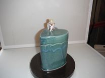 Stoneware Trinket Box 1 small