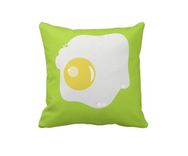 Egg Pillow - Dinning Room Pillow - Colorful Fun Pillow 1 small